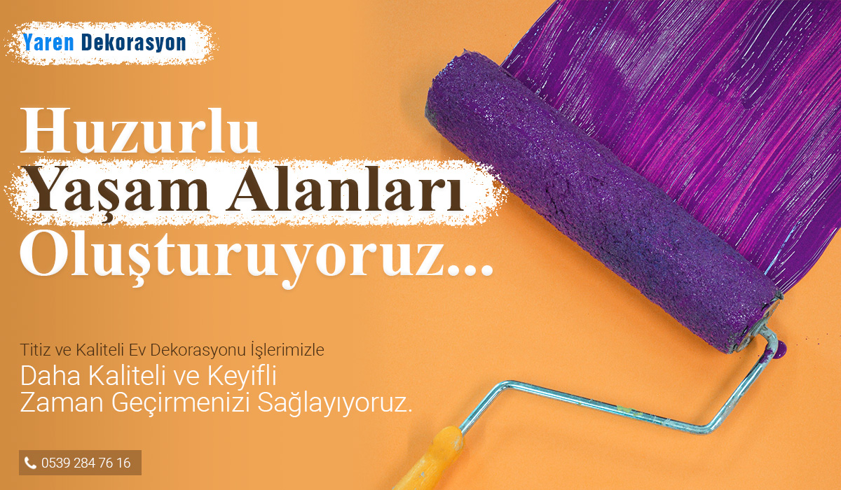 Huzurlu Yaşam Alanları Oluşturuyoruz